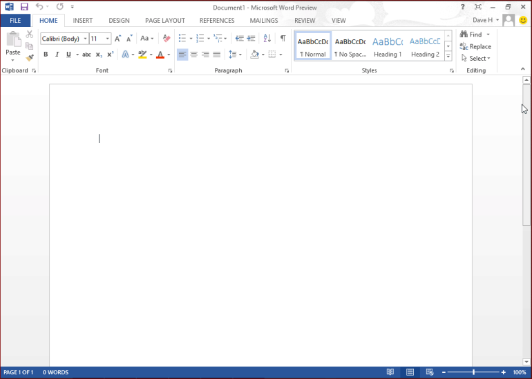  Microsoft Office Word 2013